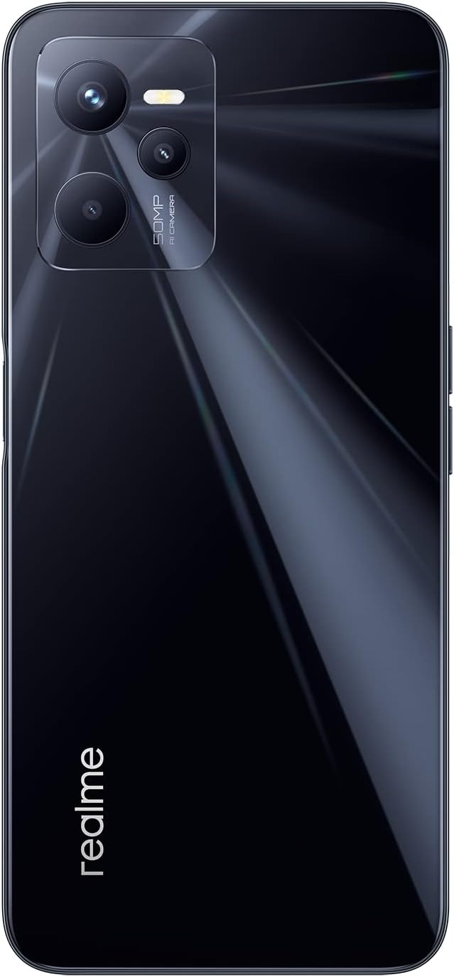 Realme C35 Glowing Black Back