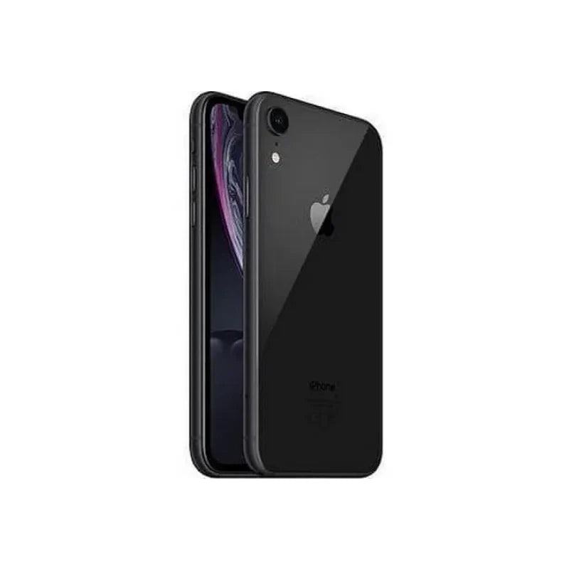 Apple iPhone XR Front and Back Black