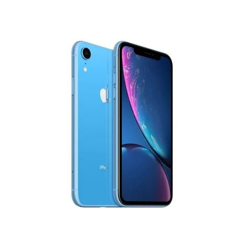 Apple iPhone XR Front and Back Blue