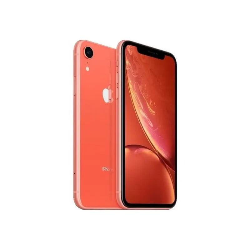 Apple iPhone XR Front and Back Coral