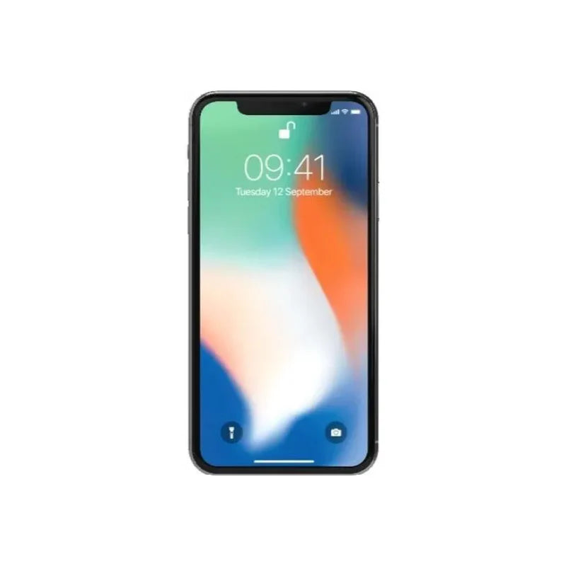 Apple iPhone X Front Silver