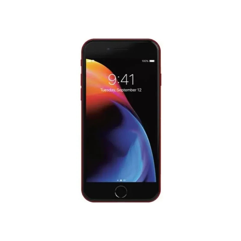 Apple iPhone 8 Front Red