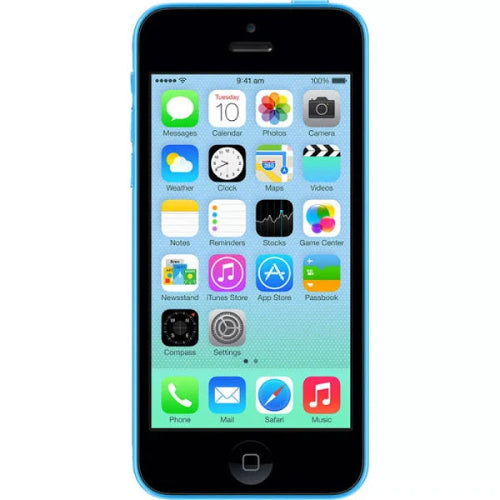 Apple iPhone 5c Front Blue