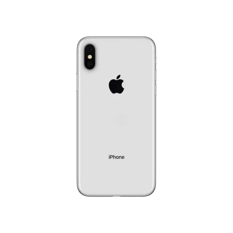 Apple iPhone X Back Silver