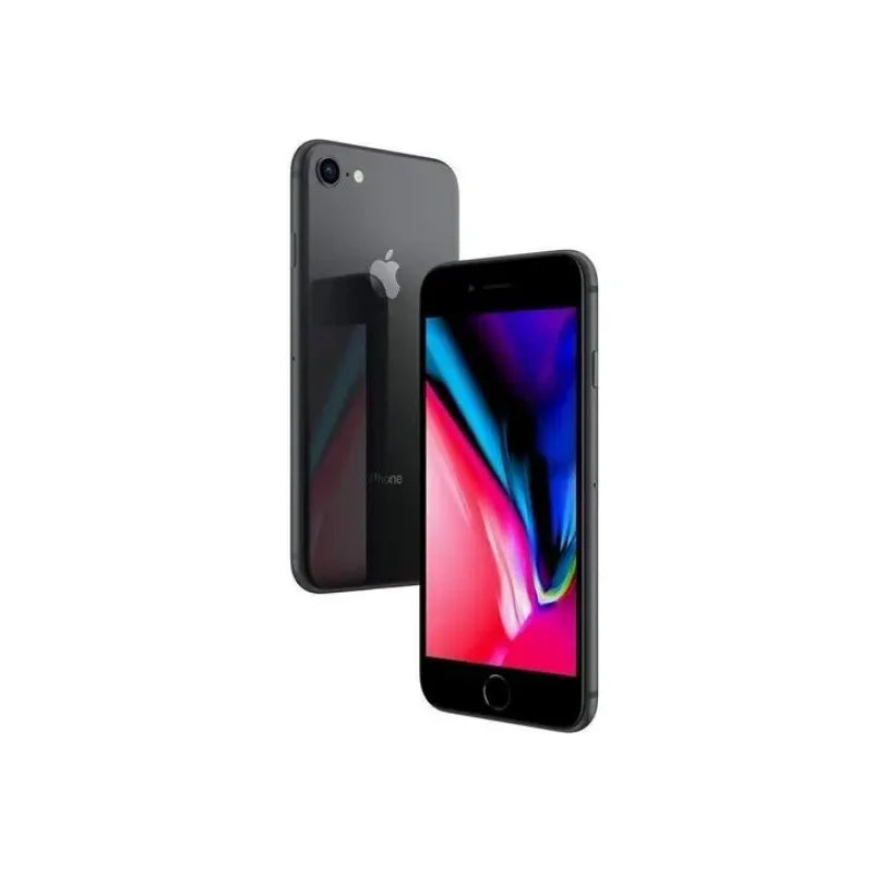 Apple iPhone 8 Front and Back SpaceGrey