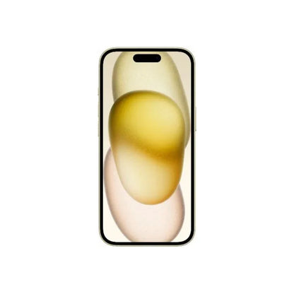 Apple iPhone 15 Front Yellow