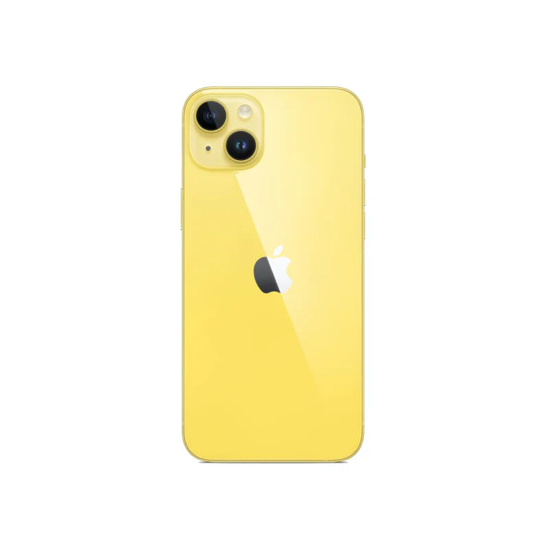 Apple iPhone 14 Back Yellow
