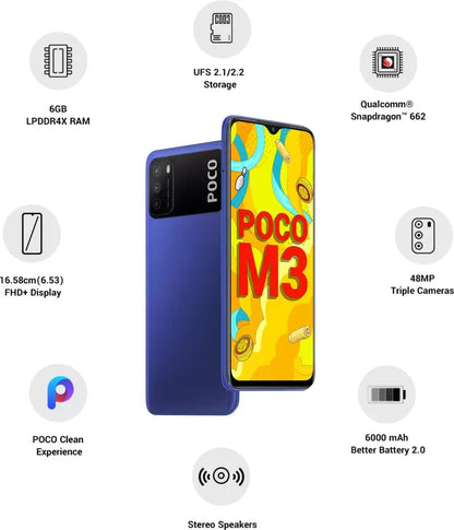 Poco M3 Cool Blue